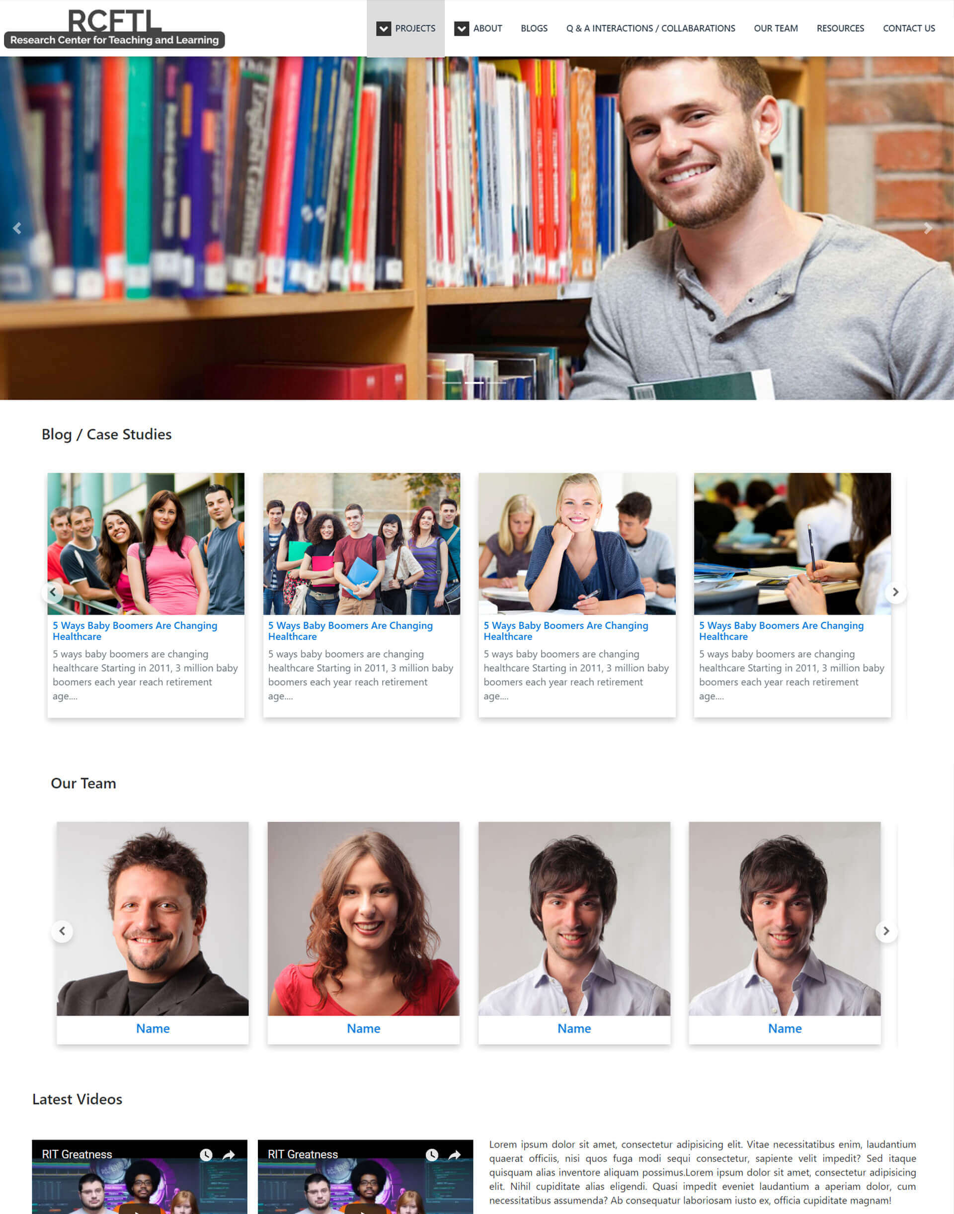 RIT Web Design